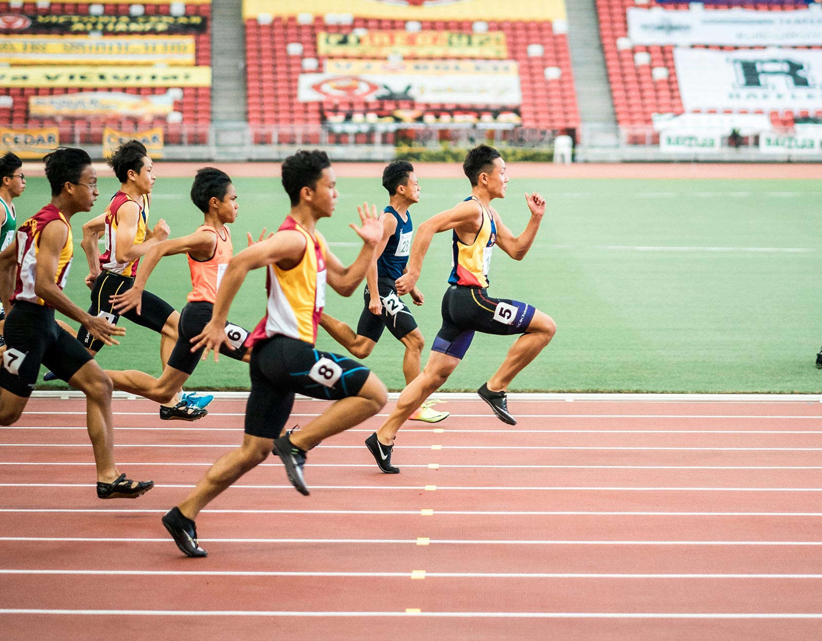 In every race, winners are made from persistence, not just speed!